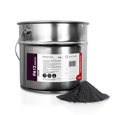 SLS Nylon Powder PA12 SMOOTH v2 Fresh 6kg