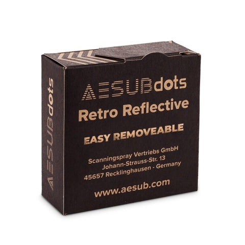 AESUB Easy Removable 3D Scan Marker Dots for 3D Laser Scanners