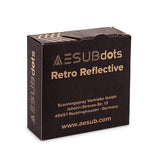 AESUB Retro Reflective Marker Dots for 3D Laser Scanners