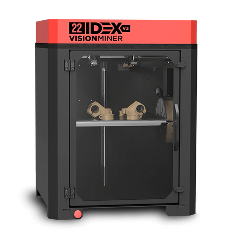 VisionMiner 22 IDEX V3 3D Printer [for HT Materials PEKK, PEEK, ULTEM™]
