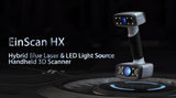 EinScan HX hybrid LED-Laser 3D Scanner [with Geomagic Essentials] * RED BUNDLE +ESK