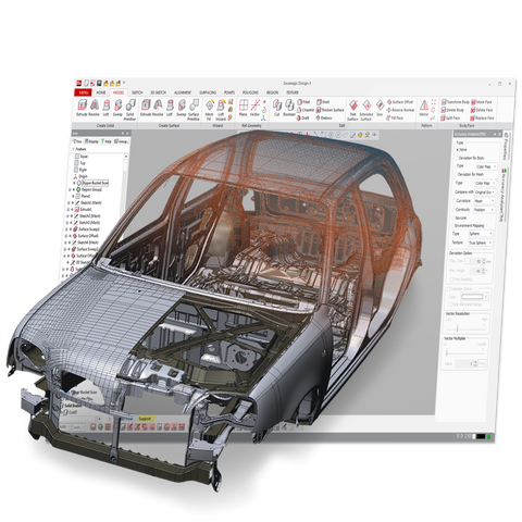 Geomagic Design X reverse engineering software