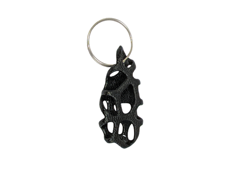 3D Printed Organic Plastic Keyring