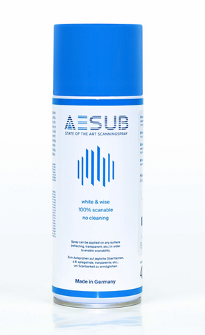 AESUB Blue 3D scan vanishing white spray 400ml